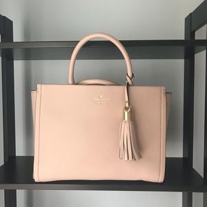 Kate Spade Taupe Purse (and Crossbody)